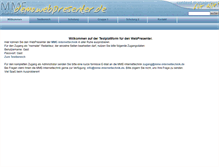 Tablet Screenshot of demo.webpresenter.de